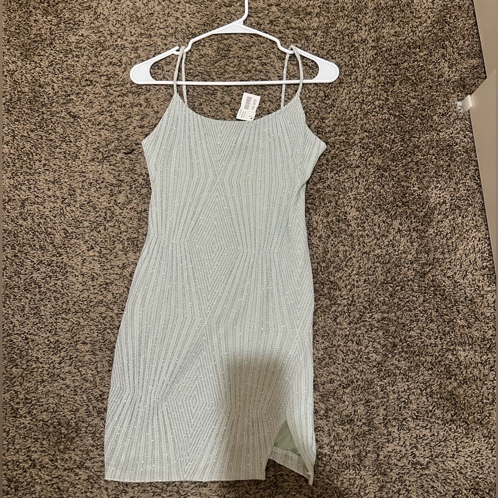 NWT Mistyrose Formal Glitter Sparkle Mini Dress